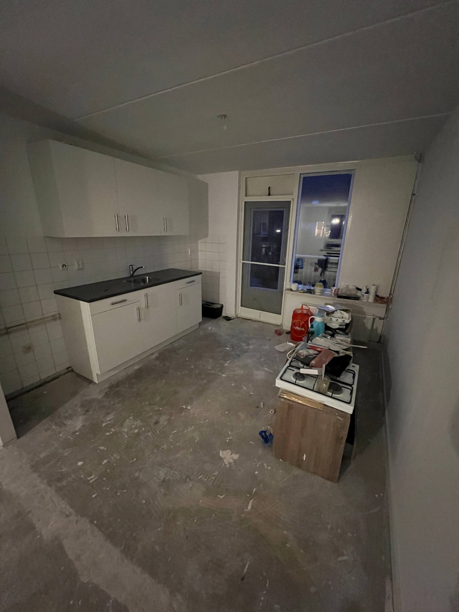 Tweede beeld van de woning vóór de werkzaamheden