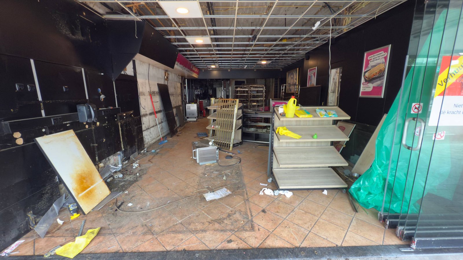 Oude inrichting aan Van Coevenhovenstraat 9